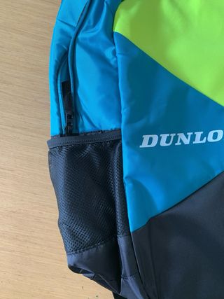 Mochila Dunlop d tac sx club negro,amarillo,azul