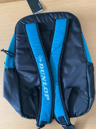Mochila Dunlop d tac sx club negro,amarillo,azul