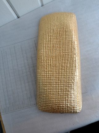 Zara Home FUENTE VIDRIO IRREGULAR DORADO Nuevo