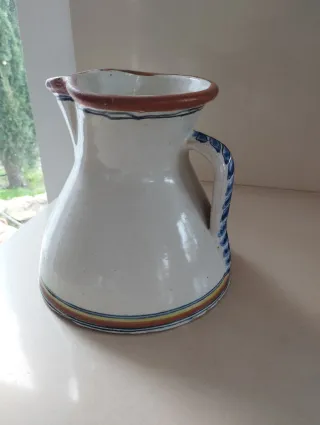 Jarra de farmacia. Talavera de La Reina