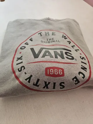Sudadera Vans Gris Talla M