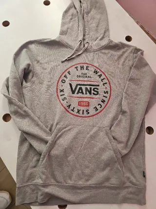 Sudadera Vans Gris Talla M