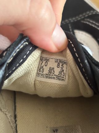 Zapatillas Vans Old Skool Plataforma talla 39