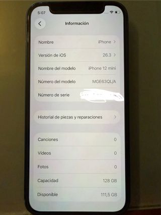 iPhone 12 mini 128 GB azul