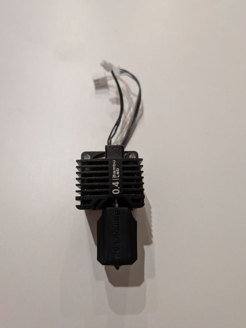 Bambu Hotend X1C 0.4mm Acero Endurecido