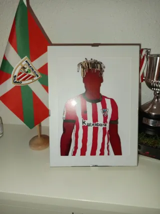 Lámina Nico Williams Enmarcada