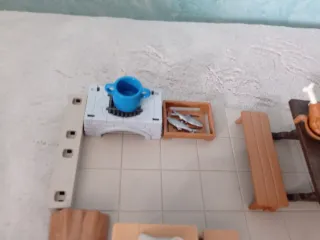 Taberna Playmobil  con Mesa Antigua