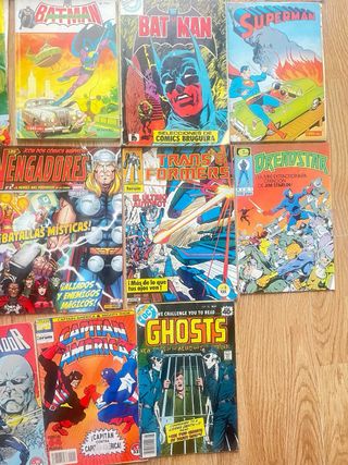 Lote comic DC y MARVEL