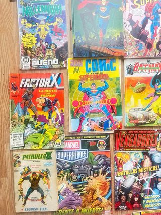 Lote comic DC y MARVEL