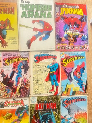 Lote comic DC y MARVEL