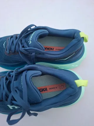 Hoka Azul y Turquesa Zapatillas Running