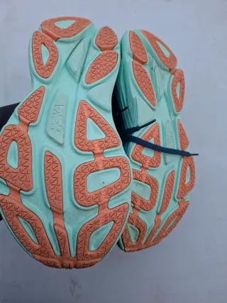 Hoka Azul y Turquesa Zapatillas Running