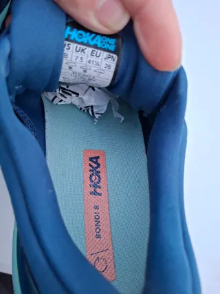 Hoka Azul y Turquesa Zapatillas Running