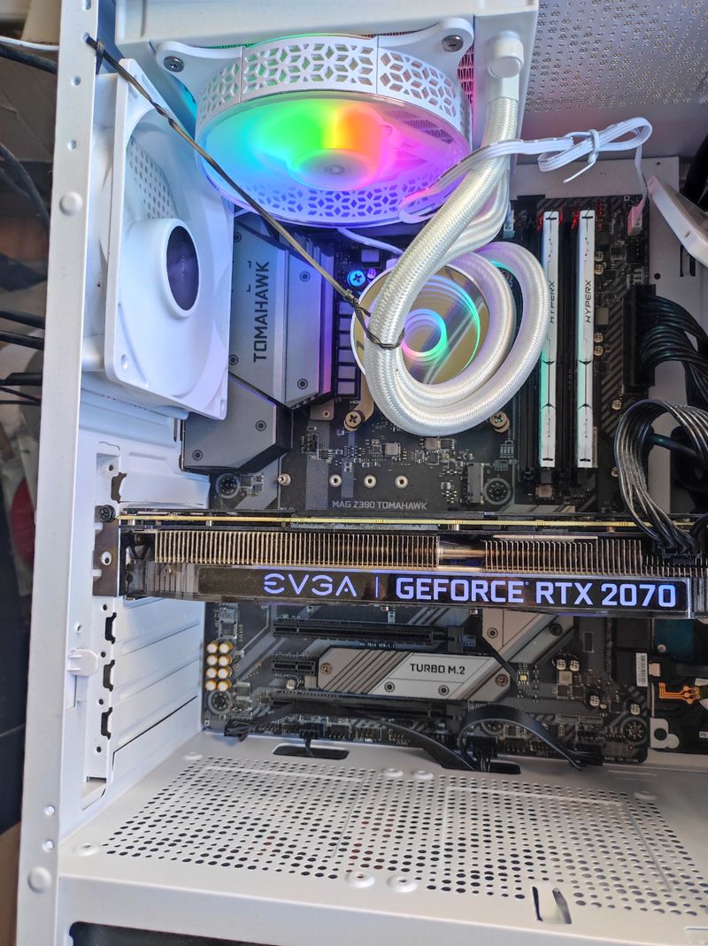 PC Gaming RTX 2070 8GB i7 9700K 32GB RAM afbeelding 4