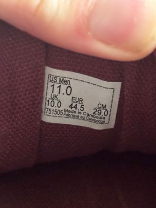 Zapatillas Vans talla 44,5 en buen estado