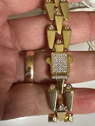 Bracciale Uomo Oro e Diamanti