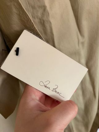 Gabardina Beige Nueva