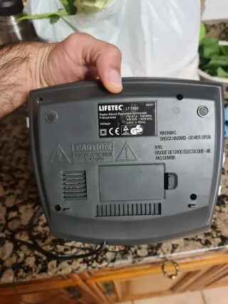 Radio Reloj Lifetec Controlado por Radio