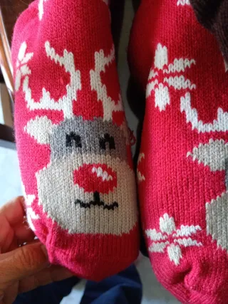 Calcetines Invierno/Navidad Antideslizantes
