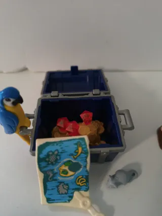 Playmobil Pirata con Cofre y Mapa