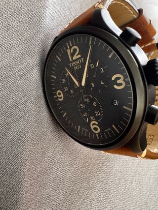 Tissot Chrono XL Negro 45mm Caja y Papeles