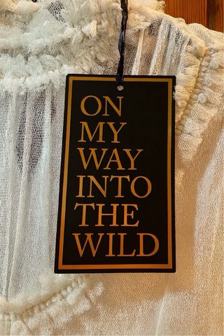 G&L con etiqueta Vestido blanco evento T. Xs