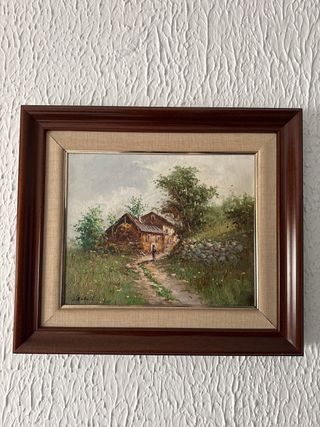 Cuadro J. Sala paisaje rupestre