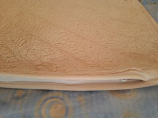 Copricuscino Lana Merino e Cashmere Beige