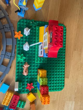 Set Completo Lego Duplo con Tren, Animali e Molte Parti