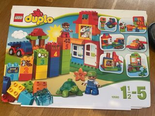Set Completo Lego Duplo con Tren, Animali e Molte Parti