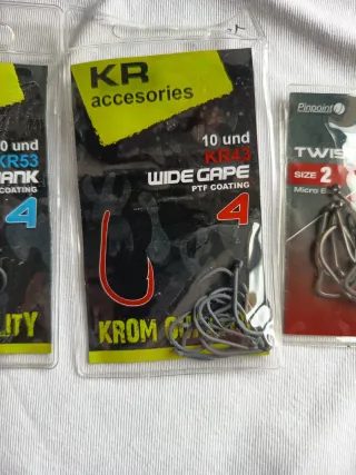 Anzuelos para carpfishing