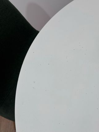 Mesa redonda blanca 90 cm