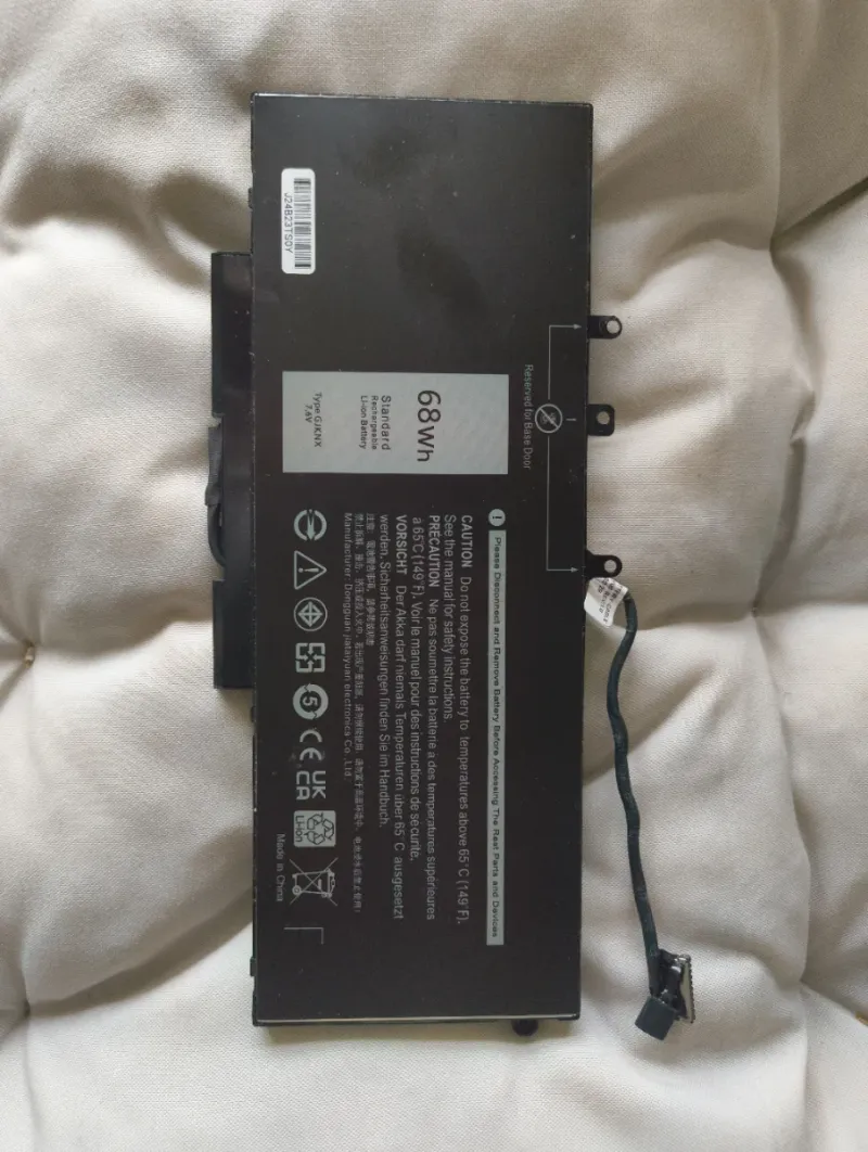 Batería Dell GJKNX 7.6V 68Wh.
