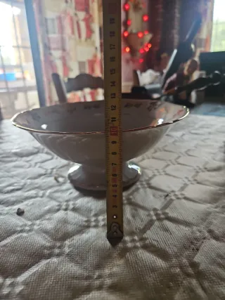 Plato Porcelana Limoges L.T. France Años 50