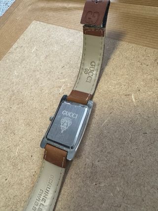 Reloj Gucci Mujer Marrón y Plateado