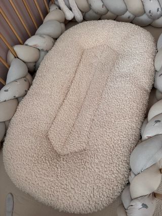 Nido bebe doble cara de borreguito / algodon