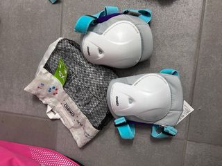 Patines en línea Oxelo Talla 30-32, protecciones.