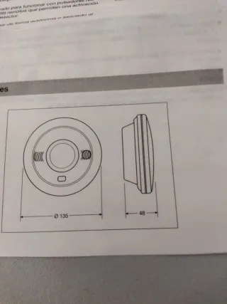 Detector movimiento Eunea Merlín Gerin blanco