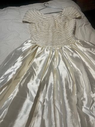 Vestido de Novia Seda Salvaje