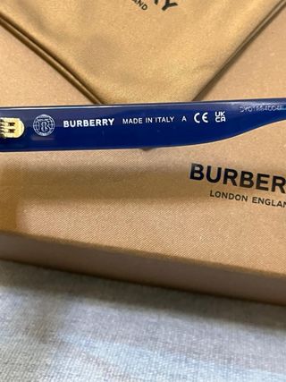 Occhiali da sole Burberry blu