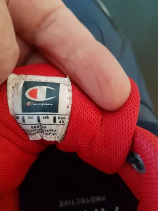 Zapatilla Champion Azul y Roja