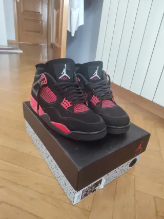 Jordan Retro 4 Red Thunder