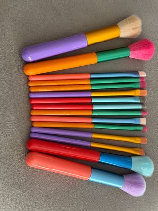Set de Brochas de Maquillaje Multicolor