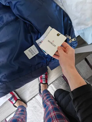 Chaqueta Moncler Azul