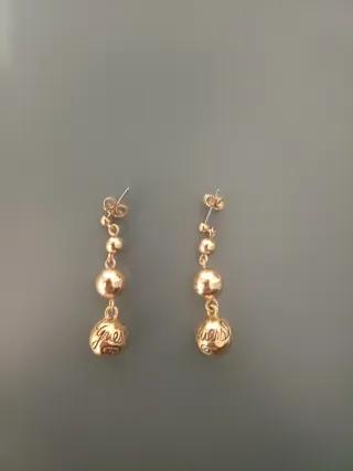 Orecchini Guess pendenti oro