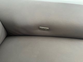 Sofá modular gris electrico