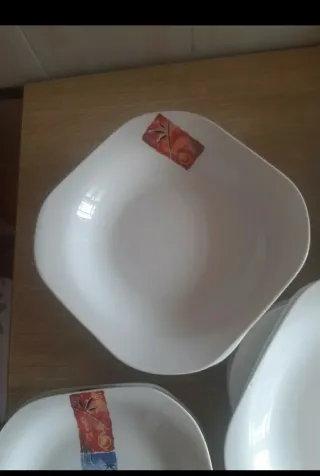 Vajilla Porcelana 21 Piezas