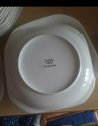 Vajilla Porcelana 21 Piezas