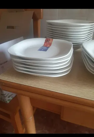 Vajilla Porcelana 21 Piezas