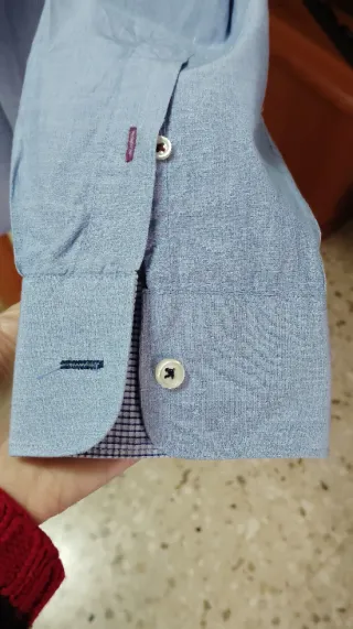 Camisa Springfield Talla L Azul